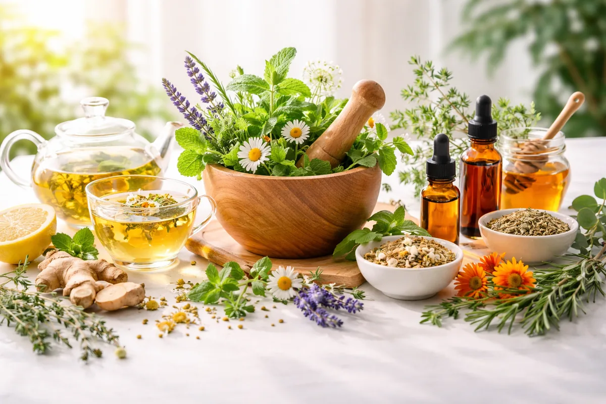 Les vertus des plantes médicinales pour le bien-être quotidien