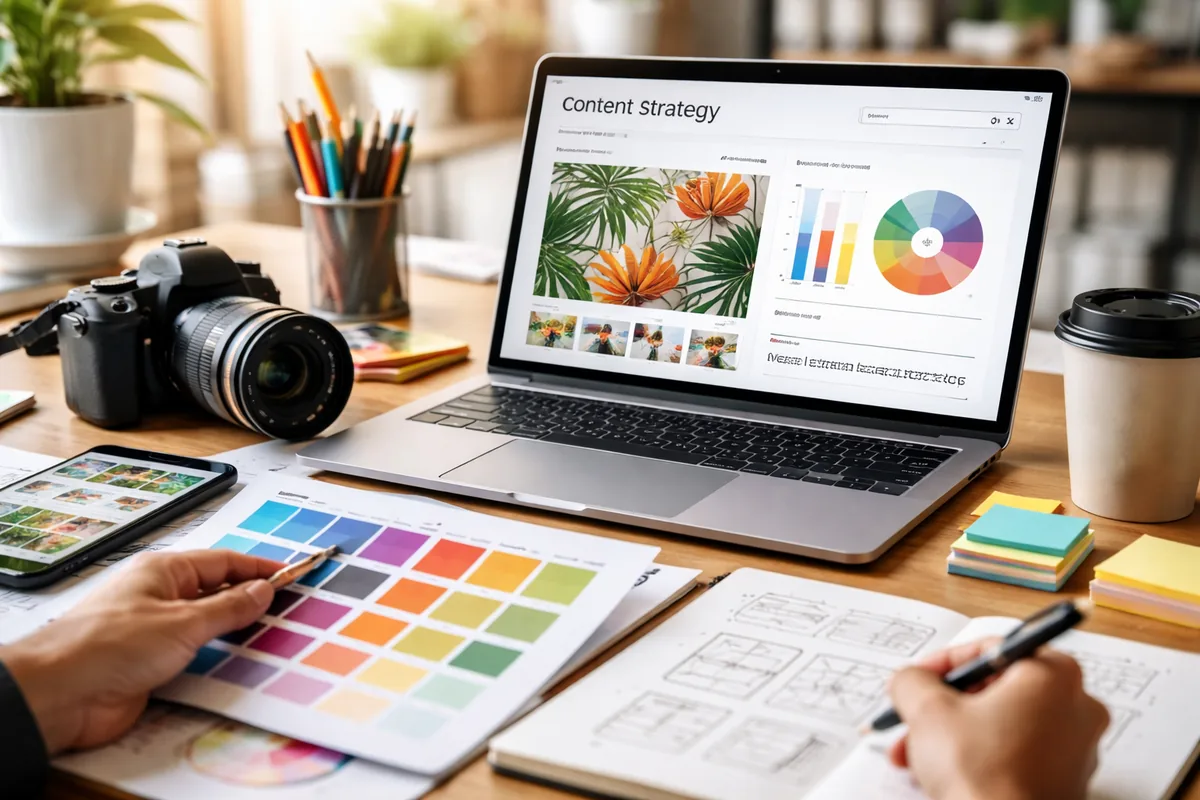 L'importance de la stratégie de contenu visuel dans le marketing digital
