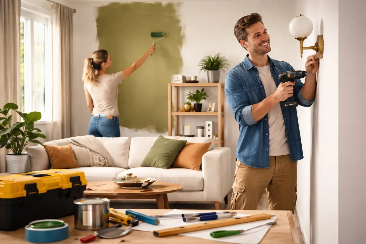 Comment réaliser des travaux de bricolage pour améliorer l'esthétique de votre maison