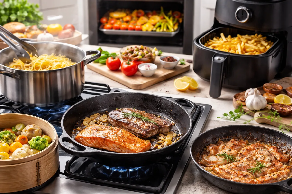 Découvrir les différentes méthodes de cuisson pour sublimer vos plats