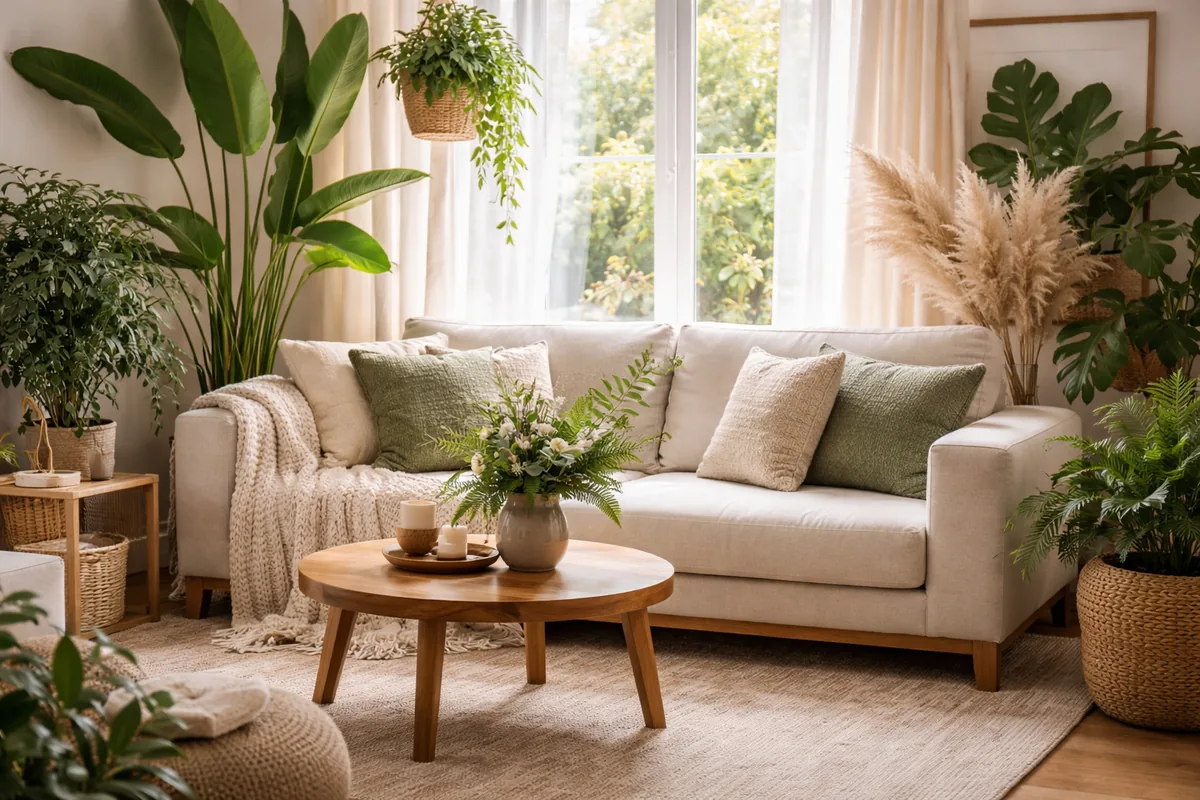Les secrets d'une décoration intérieure inspirée par la nature