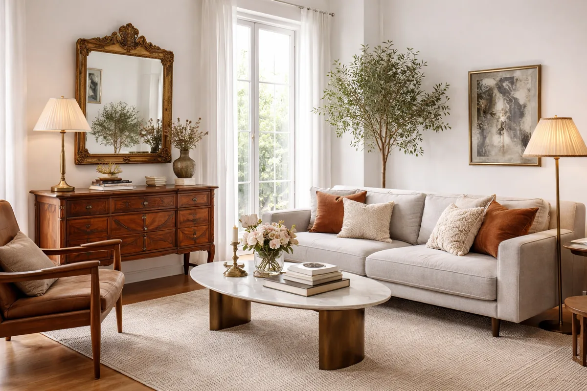 Comment intégrer des éléments vintage chic dans une décoration intérieure moderne