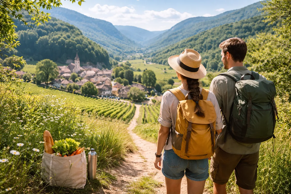 Les étapes pour vivre un voyage écoresponsable en France